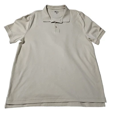 Camisa Polo BOCA Para Hombres Off White Talla XL 100% Algodón Pima Manga Corta Imperfecta Foto 1 de 4