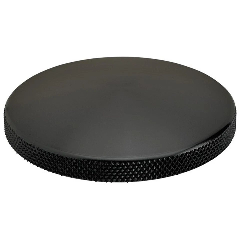 Tapa de gas moleteada anodizada negra dura Joker Machine - 09-040KB Foto 1 de 2