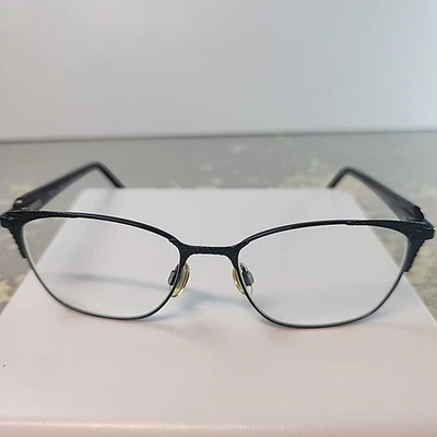 ELLEN TRACY CV Amsterdam BLUE Authentic Frames Glasses 52-16 135  - Image 1 of 4