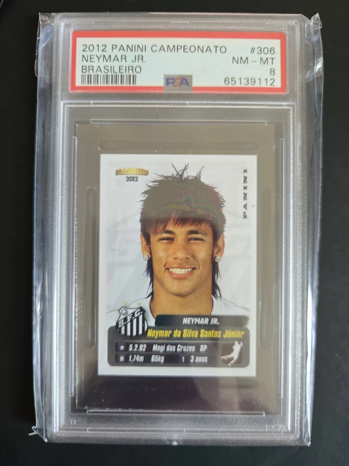 2012 Panini Campeonato Brasileiro #306 Neymar Jr. PSA 8 - Bild 1 von 2