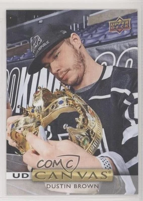 2019-20 Upper Deck UD Canvas Dustin Brown #C69 - Image 1 of 2