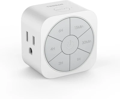 1 Pack Timer Outlet Indoor, Countdown Timers for Electrical Outlets up to 6H for - Image 1 of 4