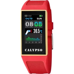 Montre Unisexe Calypso Smartwatch SMARTIME Rouge Or Code Produit K8502/3 - Zdjęcie 1 z 2