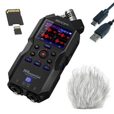 Zoom Audio-Recorder H4essential mit keepdrum Zubehör-Set - Bild 1 von 4