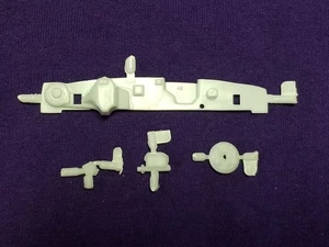 71 Olds 442 Firewall Wischermotor Hauptzylinder aus Revell 1:25 Modellbausatz 1971 - Bild 1 von 9