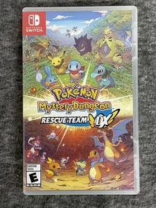 Pokemon Mystery Dungeon Rescue Team DX Nintendo Switch Video Game Complete Japan - Picture 1 of 7