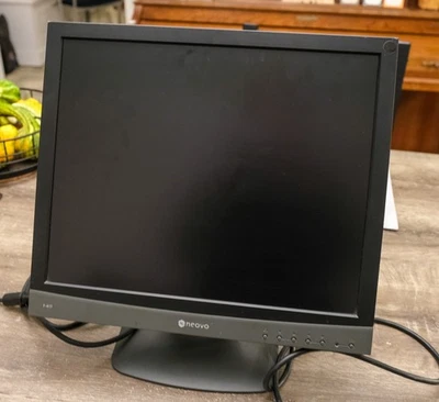 AG Neovo F-417 17" Monitor with Power and Connection Cable, working condition - Image 1 of 4