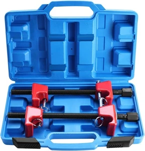 2Pcs Coil Spring Compressor Tool Set Strut Remover Installer Suspension Tool - Picture 1 of 9