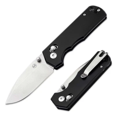 Navaja BÖKER MAGNUM® Rockstub Black 440B Aluminum Crossbar Lock - 01SC091 - Imagen 1 de 4