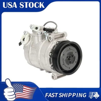 Compresor de aire acondicionado con embrague 158357 para BMW 128i 2007-2008 08-2013 BMW 328xi Foto 1 de 4