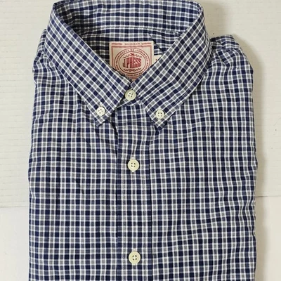 J. Press Dress Shirt Mens Large Oxford Cotton Button Down Classic Preppy  - Image 1 of 4