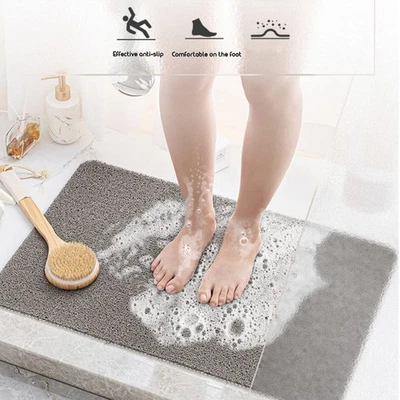 Duscheinlage Rutschfeste Bad Duschmatte PVC Weich & Komfort Anti Slip 40x60cm - Bild 1 von 4