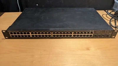 Dell PowerConnect 5448 – 48× Gigabit RJ-45 Ports + 4× Gigabit SFP Uplink Ports - Image 1 of 4