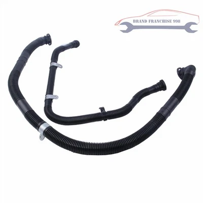 Tubos de conexão de bomba de ar 1.8T 2X para VW Golf GTI Jetta MK4 06A133889F 8L0133817 - Imagem 1 de 4