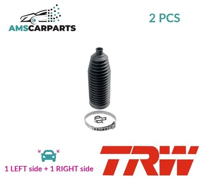 BELLOWS STEERING RACK BOOT PAIR SET FRONT JBE311 TRW 2PCS NEW OE REPLACEMENT - Image 1 of 4