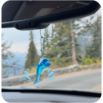 Blue Dolphin Car Air Freshener | Ocean Breeze Scent | Brand New |  - Image 1 of 4