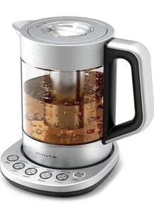 VIANTE Digital Electric Tea Kettle Infuser Temperature Control KET-100 Open-Box - Picture 1 of 10