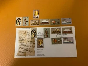 Aust. Stamps. 1972 PIONEER LIFE MUH STAMPS & FDC FV $2.60 Great Set. - Picture 1 of 1