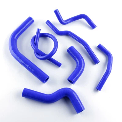 Kit de manguera de silicona para radiador refrigerante y calentador azul para Suzuki Samurai 1986-95 1,3 L Foto 1 de 4