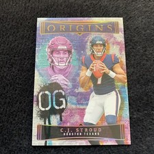 2023 Panini Origins C.J. Stroud Rookie RC OG Original Gridiron #OG-CJS SP Texans