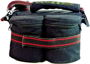 Bolsa para cámara LEMANS LE-2305 Diamond - Grande Negra - Totalmente acolchada - Usada en Excelente Condición - Imagen 1 de 5