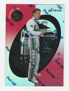 Steve Grissom #16 1997 rojo espejado certificado Pinnacle - Imagen 1 de 2