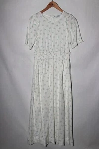 & Other Stories Lyocell Blend Ruffle Maxi Dress Floral Victorian Chic size 4 - Picture 1 of 10
