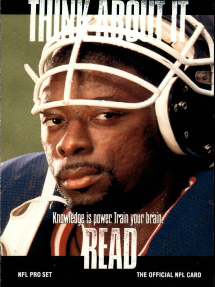 1991 Pro Set #373b Carl Banks EX NY Giants (Large type on back) - Image 1 of 1