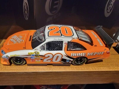 2009 AUTOGRAPHED Joey Logano #20 Home Depot - 1:24 ELITE Camry COT #360/1000 - Image 1 of 4