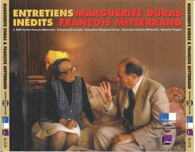 Marguerite Duras et François Mitterrand - Entretiens Inédits (2007) 3CD box set - Image 1 of 2