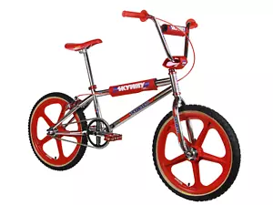 SKYWAY TA 20 Pro Replica 2022 Bike Chrome/Red - Sent Express - Fully Insured - Picture 1 of 2