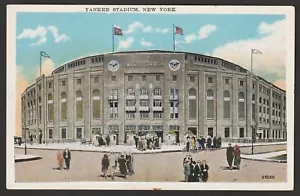 Pristine New York Yankees Yankee Stadium Pre-linen Era Postcard (23, 24828) - Picture 1 of 2