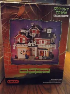 Lemax Spooky Town Franklin Residence Halloween Village Lighted Building RETIRED - Picture 1 of 6