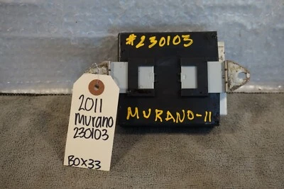 2009-2014 NISSAN MURANO REAR SEAT CONTROL UNIT MODULE 873D61AA0A OEM - Изображение 1 из 3