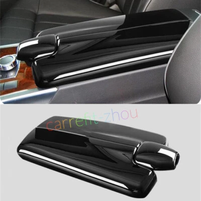 For Mercedes Benz CLS W218 2012-2017 Glossy Black Console Armrest Box Panel Trim - Image 1 of 3