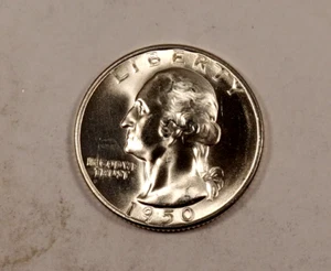 1950-S Washington Quarter * Gem BU++ * Better Date * XXQ487 - Picture 1 of 2