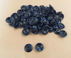 100 botines de amarre con botones cubierta de remolque bungee amarre cuerda de plástico ganchos barco - Imagen 1 de 5