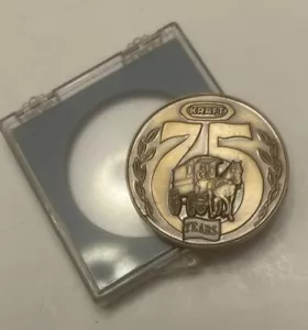 1978 Kraft Foods 75th Anniversary Family Reunion Heavy 1.5” Medallion Vintage - Picture 1 of 4