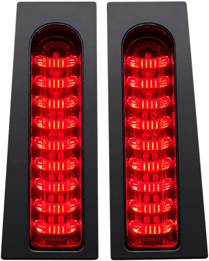 Luces de relleno LED Probeam negras Custom Dynamics para Harley Touring FLHX 14-20 Foto 1 de 1