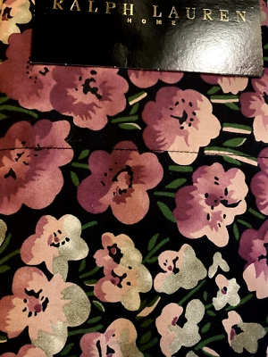 Ralph Lauren home Highland modern Abigail floral cotton pillowcase sham NEW - Image 1 of 3