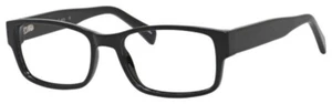 ENHANCE EN4005 UNISEX PLASTIC EYEGLASSES 54-17-145 BLACK WITH SOFT CASE - Picture 1 of 1