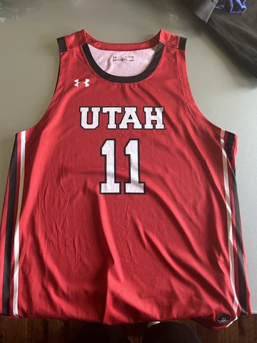Utah Utes Basketball Jersey Adult XL Cover