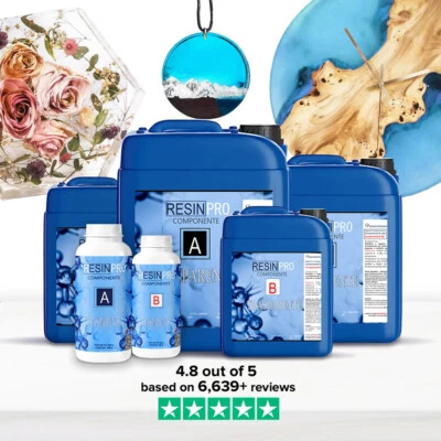 Non-Toxic Clear Epoxy Resin (Resin + Hardener, Water Effect, Glossy) 0.1-32kg🔥 - Image 1 of 4