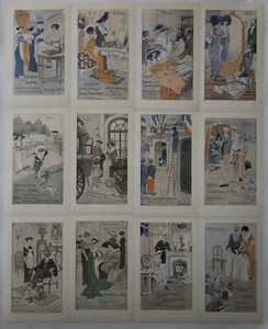 "HAUS DER VEREINIGTEN GESCHÄFTE" Agenda Lunchbox original geflochten 1913 von FABIANO - Bild 1 von 7