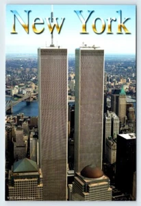 Postal vintage 4x6 del World Trade Center de Nueva York SBP17 B - Imagen 1 de 2