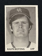 1975 TCMA Quad City Angels Team Set RALPH BOTTING Minor League Card