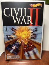Marvel Comics Civil War ii #1 Hot Wheels Variant