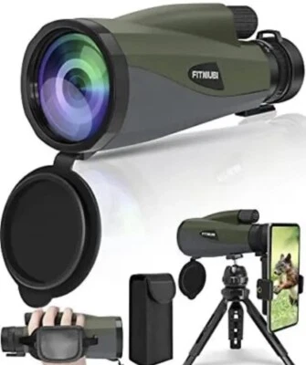 10-30X60 Zoom Monocular High Power Telescope With Smartphone Clip - Image 1 of 4