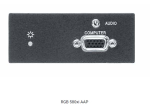 Extron Electronic RGB580XI S AAP 6' BLK Audio Interface Panel - 70-129-02 - NIB
