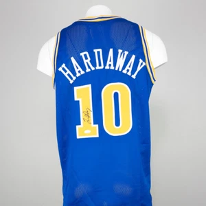 TIM HARDAWAY - Golden State Warriors #10 Autographed Signed Custom Jersey - Picture 1 of 1